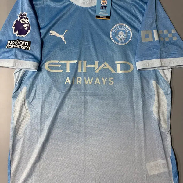 [BUNJANG] 26-27 Manchester City Home Authentic Short Sleeve Jersey / 26-27 맨체스터시티 홈 어센틱 반팔 유니폼