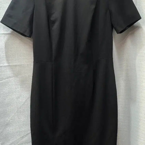 [BUNJANG] Theory Virgin Wool Short Sleeve Dress Black / 띠어리 버진울 블랙 반팔 원피스 4(XS~S)