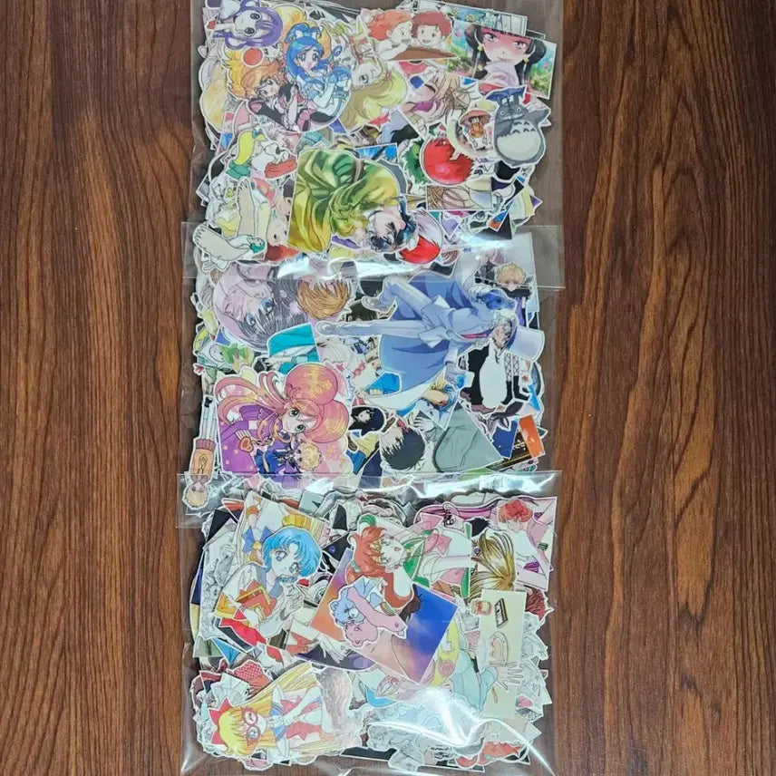 [BUNJANG] Anime Character Die-cut Stickers Mix - 900 Cuts / 애니 캐릭터 인컷 믹스 인스 스티커 다꾸 띵 처분