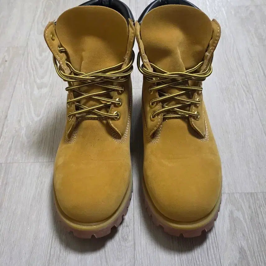 [BUNJANG] Timberland 6-Inch Premium Waterproof Boots - Wheat, US 8.5W / 팀버랜드 워커 6인치 옐로우 us 8.5W