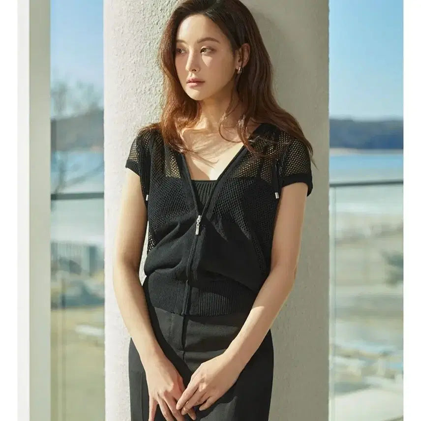 [BUNJANG] Georges Rech Hooded Zip Vest / 조르쥬레쉬  베스트 후드집업조끼