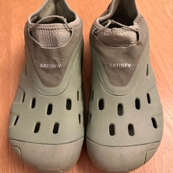[BUNJANG] Crocs x Satisfy Quick Trail Moss Sandals / 크록스 x 새티스파이 퀵 트레일 모스