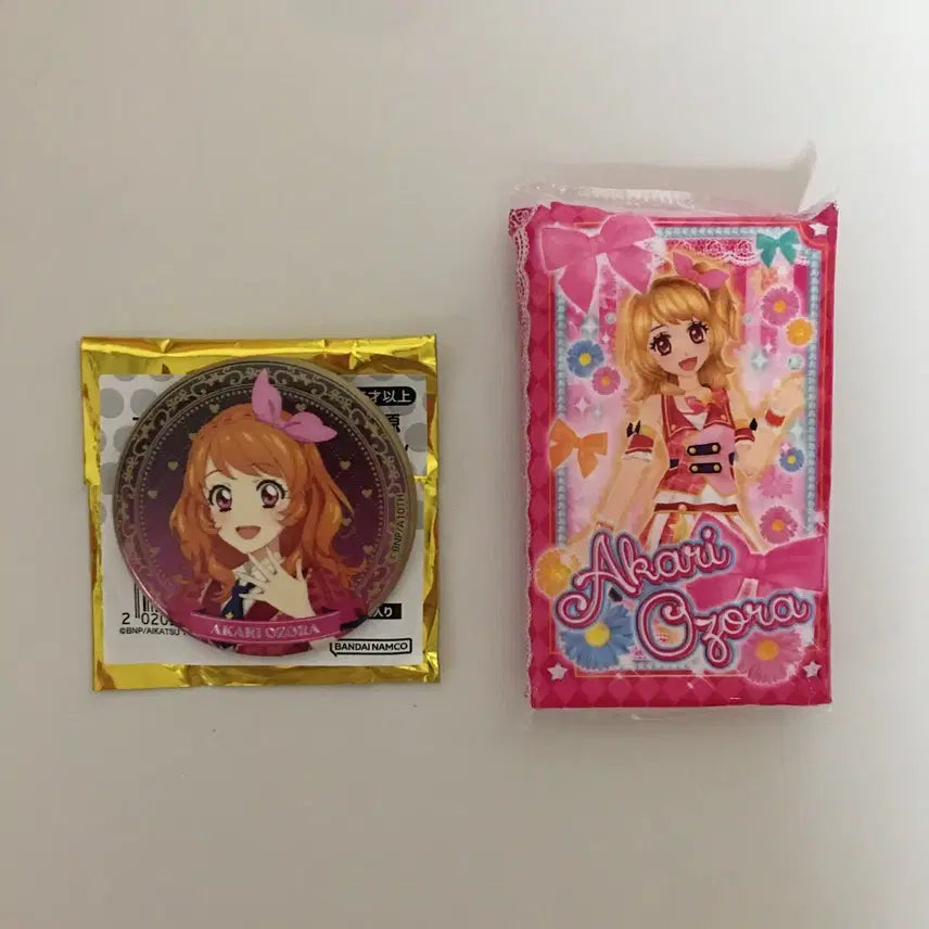 [BUNJANG] Aikatsu! Ozora Akari Canned Badge Bundle Set / [일괄]아이카츠 오오조라아카리 하늘 캔뱃지
