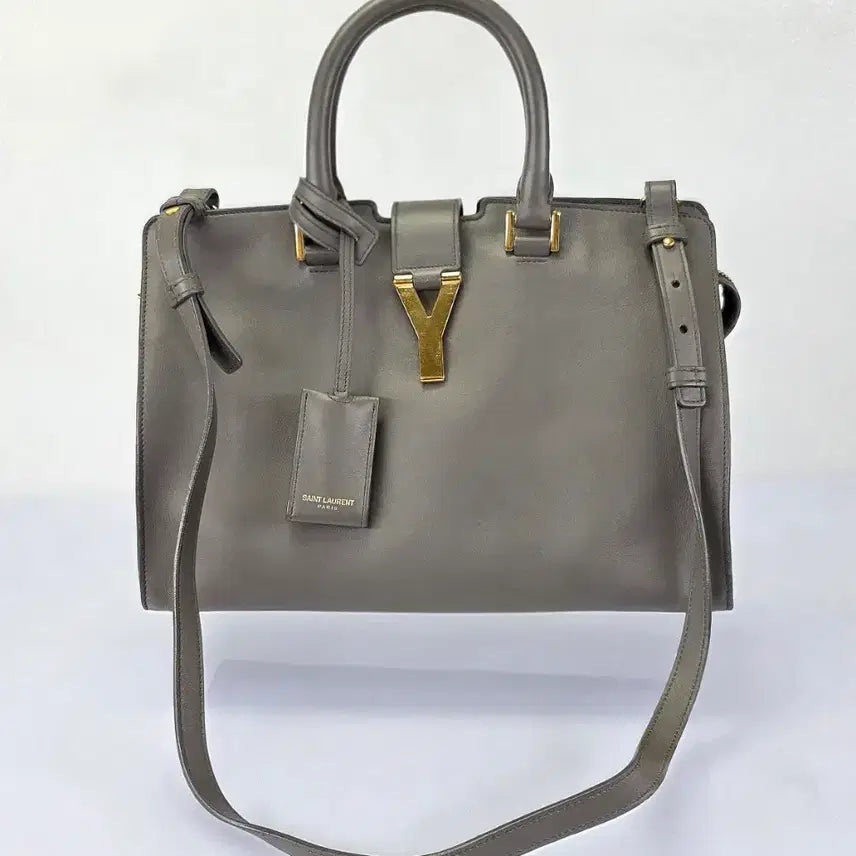 [BUNJANG] Saint Laurent Cabas Chic Y Line Small 2-Way Tote Bag / 생로랑 카바시크 Y라인 스몰 2웨이