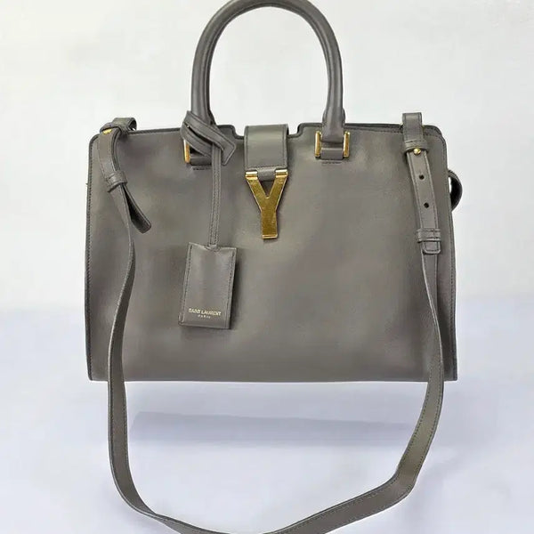 [BUNJANG] Saint Laurent Cabas Chic Y Line Small 2-Way Tote Bag / 생로랑 카바시크 Y라인 스몰 2웨이
