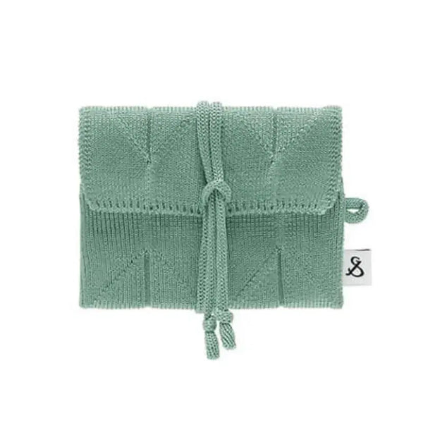 [BUNJANG] Joseph & Stacey Pleats Knit Card Wallet / 조셉앤스테이시 플리츠 니트 카드 월렛 지갑