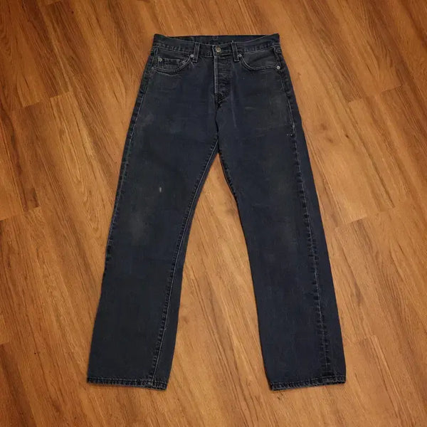 [BUNJANG] 00s Vintage Levi's 501 Dark Blue Denim Pants / 00s 빈티지 리바이스 501 다크블루 데님팬츠 판매