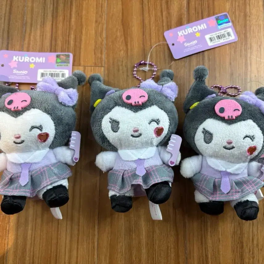 [BUNJANG] Sanrio Kuromi School Uniform Keychain / [새상품] 산리오 쿠로미 교복 키링