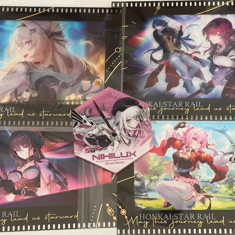 [BUNJANG] Honkai: Star Rail Exhibition Itinerary Collectible Package Card & Himeko Magnet / 스타레일 붕스 전시회 여정 소장 패키지 카드 일부 + 나힐 마그넷
