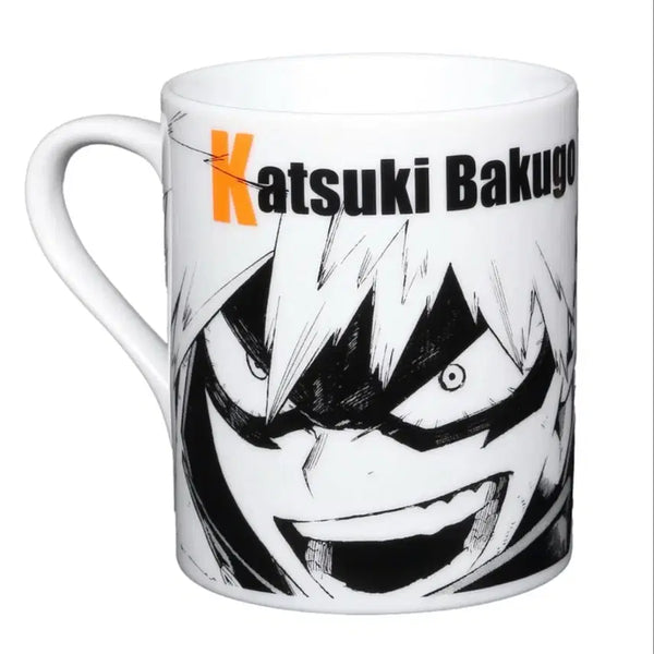 [BUNJANG] My Hero Academia Katsuki Bakugo Alphabet Mug Cup / 나의 히어로 아카데미아 히로아카 바쿠고 카츠키 알파벳 머그컵