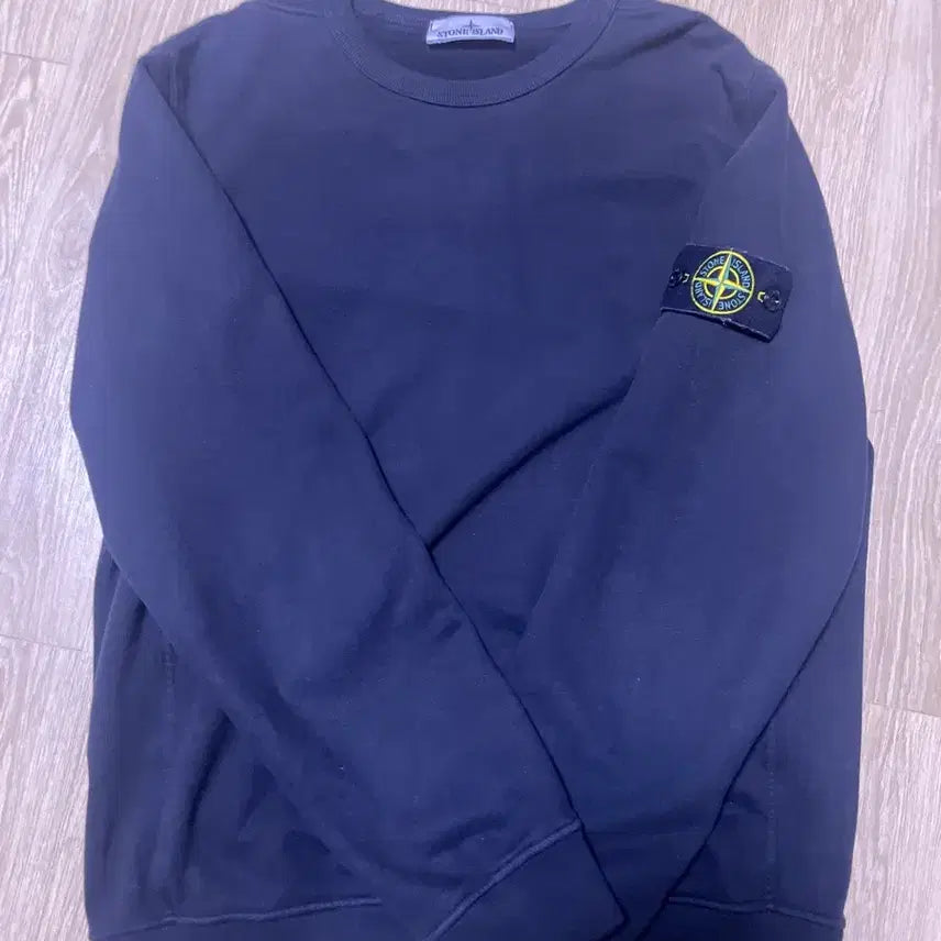 [BUNJANG] Stone Island FW24 Sweatshirt Black M / 스톤아일랜드 FW 24 맨투맨 블랙