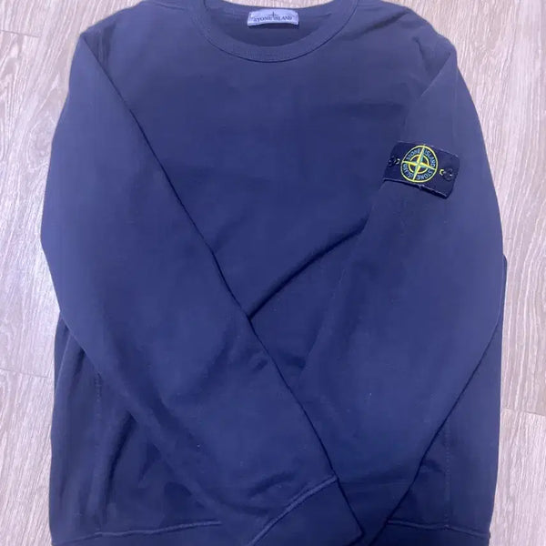 [BUNJANG] Stone Island FW24 Sweatshirt Black M / 스톤아일랜드 FW 24 맨투맨 블랙
