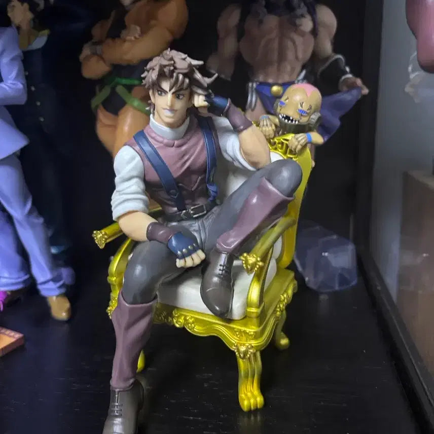 [BUNJANG] JoJo's Bizarre Adventure Joseph Joestar B Prize Figure / 죠죠월드 b상 죠셉 죠스타 + 덤
