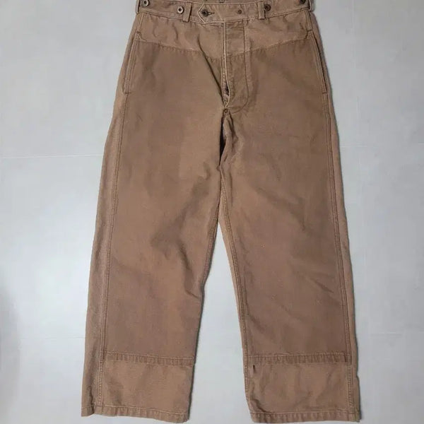 [BUNJANG] Nigel Cabourn Railman Double Knee Pants Brown (32) / 나이젤카본 레일맨 더블니 팬츠 브라운(32)