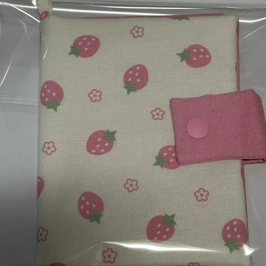 [BUNJANG] A6 Strawberry Cover Binder / 다이어리 딸기 커버 A6 바인더 판매!