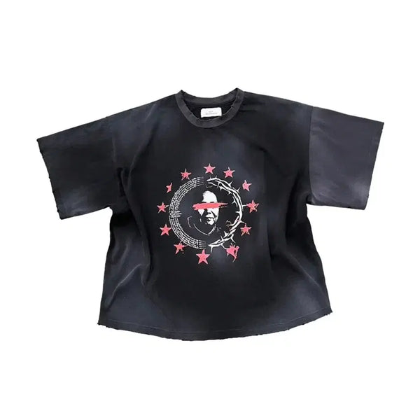 [BUNJANG] Egoist T-Shirts Grey/Charcoal 2 Size / aop / Egoist T-Shirts / 2 SIZE