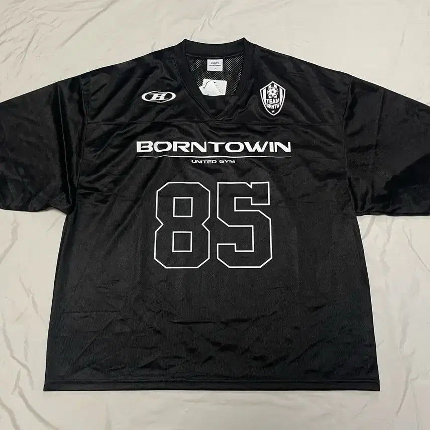 [BUNJANG] Born to Win 85 Rugby Jersey T-Shirt / 본투윈 85 럭비 져지 티셔츠 새상품