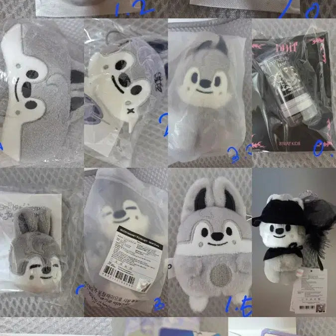 [BUNJANG] Stray Kids SKZOO Wolf Chan Set / 스트레이키즈 스키주 울프찬 세트