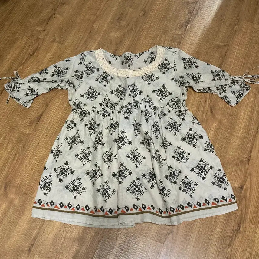 [BUNJANG] Ethnic Blouse / 에스닉 블라우스