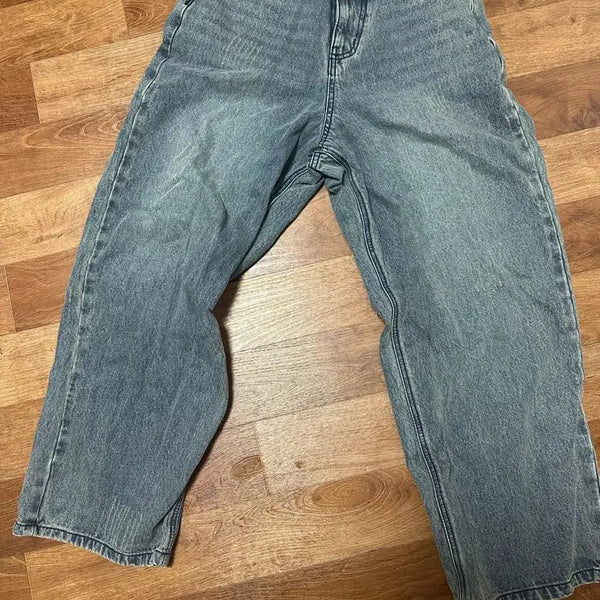 [BUNJANG] Washed Denim Pants / 워시드 데님 팬츠