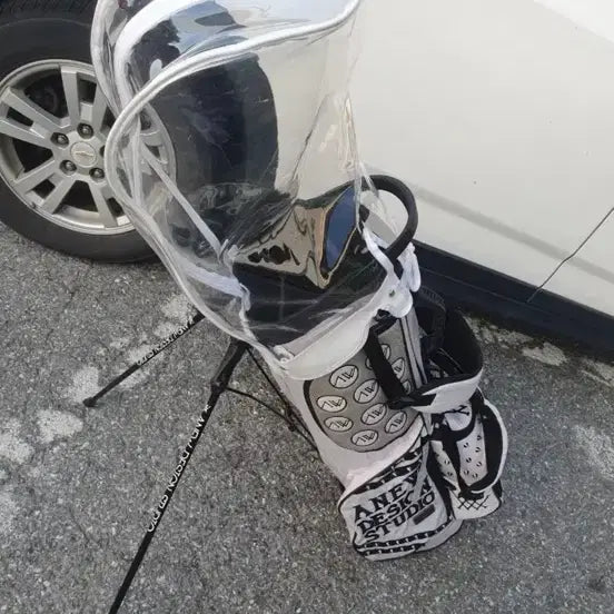 [BUNJANG] Anew Golf Stand Caddy Bag White / 어뉴 스탠드 캐디백 화이트