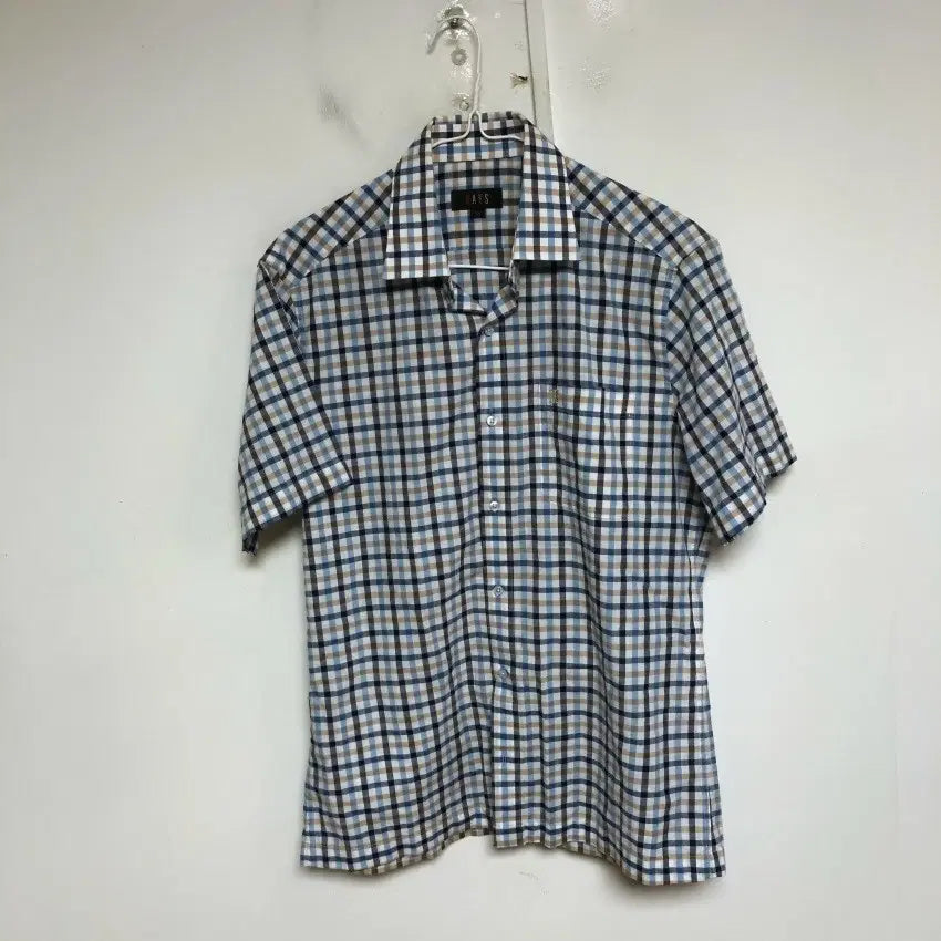 [BUNJANG] Daks Men's Short Sleeve Shirt M / 닥스 남성 반팔 셔츠 95M@9994