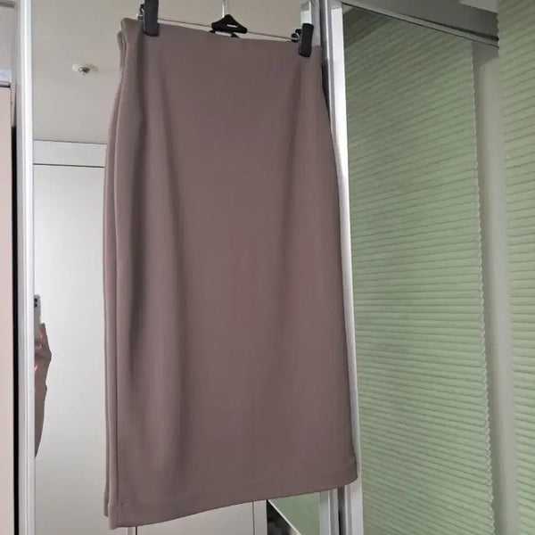 [BUNJANG] EGOIST DUAL-CUT Flowy Midi Skirt / 찰랑스커트 에고이스트듀엘지컷
