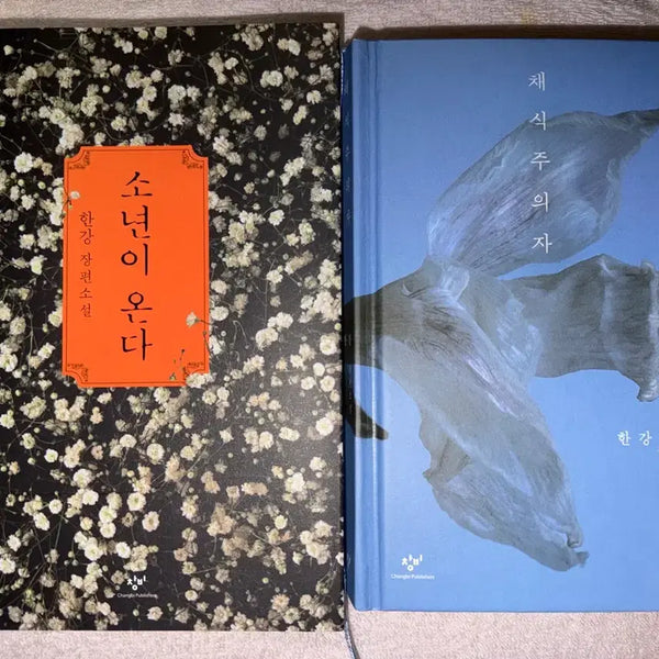 [BUNJANG] Han Kang Novel Bundle: 'Sonyeoni Onda' and 'The Vegetarian' / 한강 인기 장편소설 소년이 온다, 채식주의자