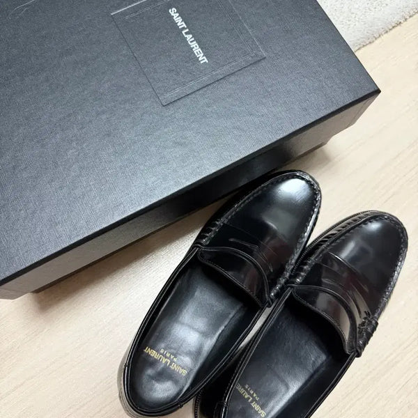 [BUNJANG] Saint Laurent Black Penny Loafers Size 36 / 생로랑 페니로퍼 블랙 36사이즈