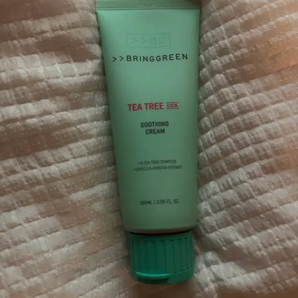 [BUNJANG] Bring Green Tea Tree Cica Soothing Cream Plus / 브링그린 티트리 시카 수딩 크림 플러스