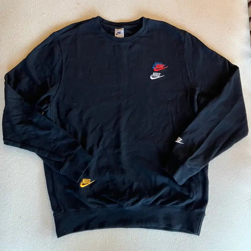 [BUNJANG] Nike Sweatshirt Black XL / 나이키 맨투맨 블랙 2xl 110