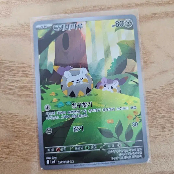 [BUNJANG] Pokemon Togedemaru AR Card / 토게데마루 포켓몬 카드ar