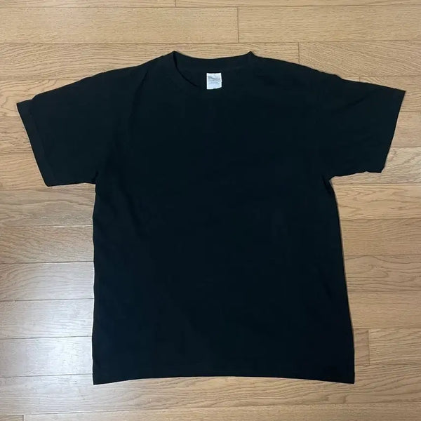 [BUNJANG] Printstar Black Short Sleeve T-Shirt / M / 프린트스타 Printstar 검정 반팔 티셔츠