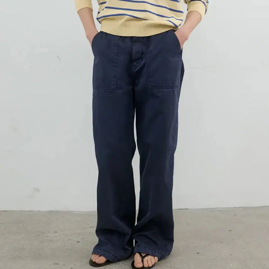 [BUNJANG] POSZER Pertique Dyeing Denim Pants / POSZER 포저 퍼티크 다잉 데님 팬츠