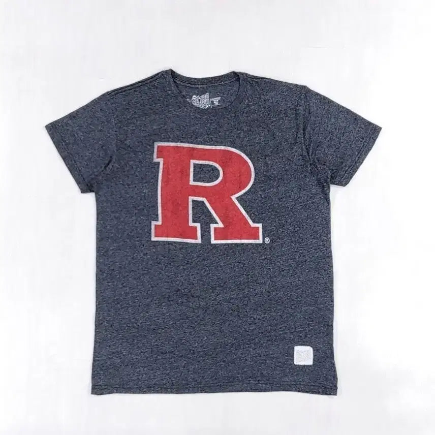 [BUNJANG] Retro Brand Rutgers University Graphic T-Shirt Medium / 레트로 브랜드 루터스 대학교 반팔 티셔츠 M