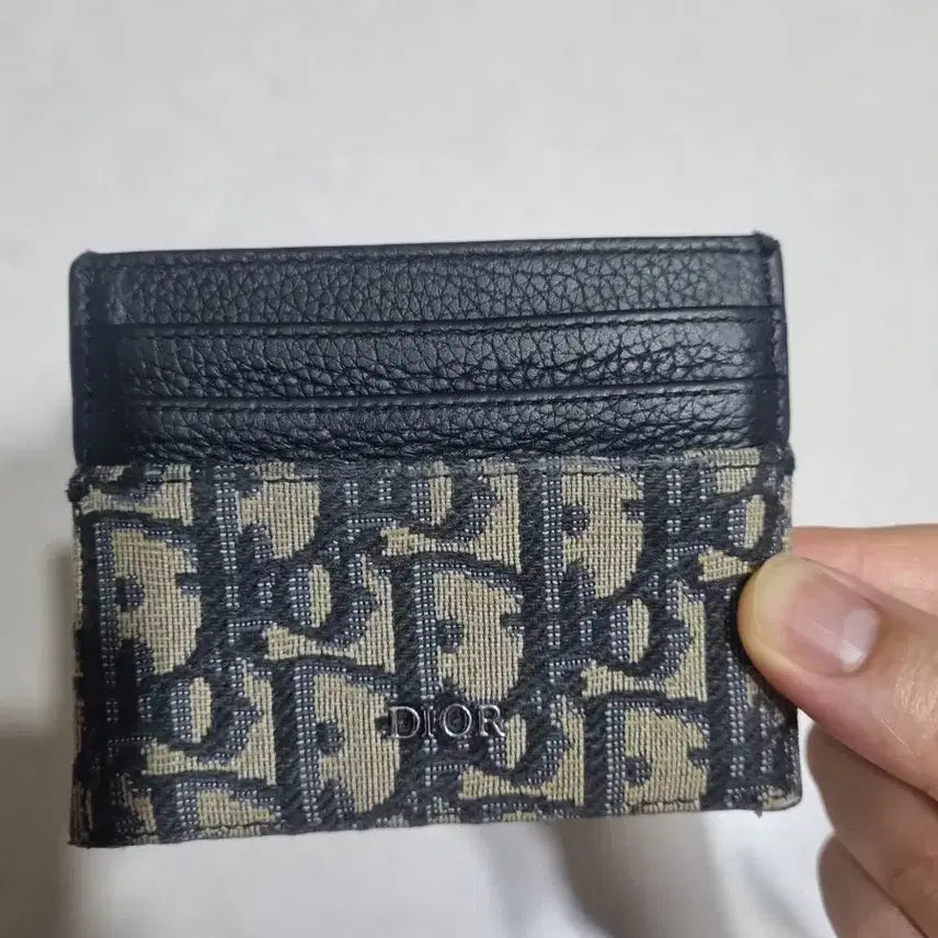 [BUNJANG] Dior Dior Oblique Card Holder Beige / 디올 오블리크 카드지갑 베이지