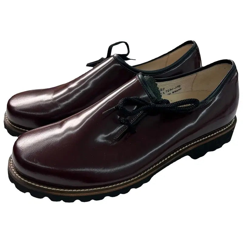 [BUNJANG] THEKLAXON SHEPHERD Leather Side Lace Oxford Loafers / THEKLAXON SHEPHERD 레더 사이드 레이스 옥스퍼드 로퍼 275