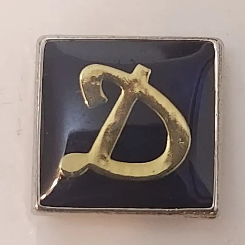 [BUNJANG] Initial D Navy Badge / 이니셜 D 네이비 색상 배지
