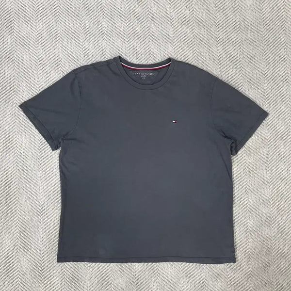 [BUNJANG] Tommy Hilfiger Short Sleeve T-Shirt Grey L / 타미힐피거 반팔 티셔츠 그레이 L