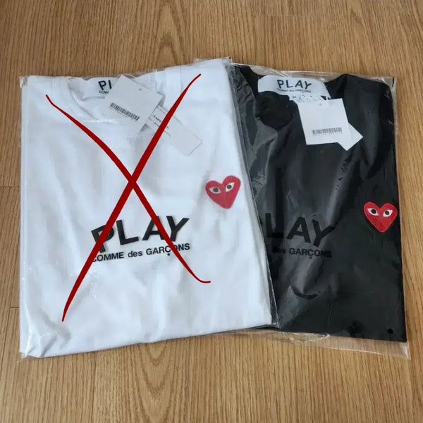 [BUNJANG] Comme des Garçons Black T-Shirt (M) / 꼼데 반팔티 블랙 (M)
