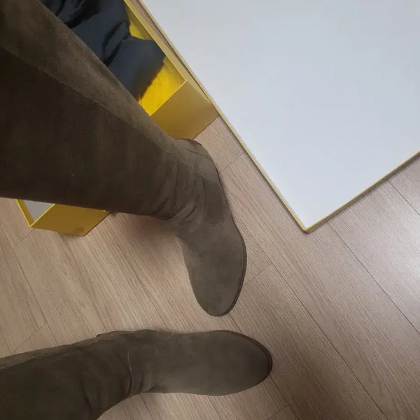 [BUNJANG] Fendi Calfskin Long Boots / 팬디 롱부츠 송아지가죽