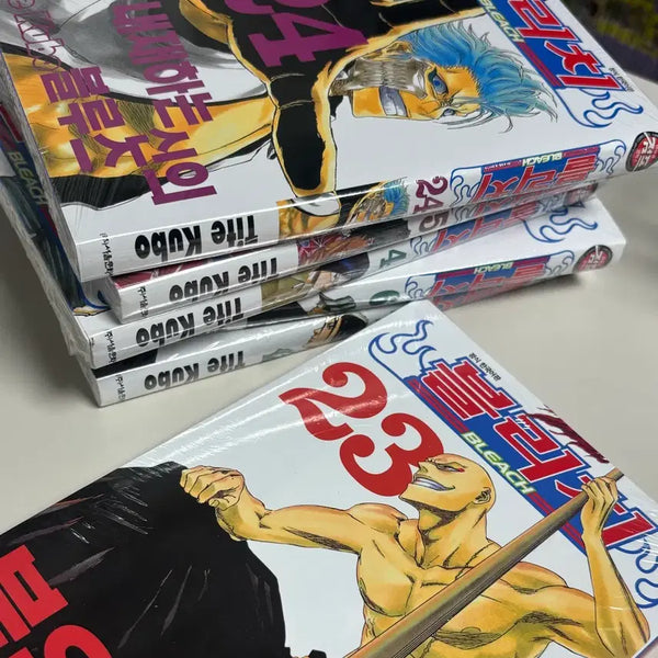 [BUNJANG] Bleach Manga Volume 1-25 Full Set Sealed / 블리치 만화책 1~25권 전권 미개봉