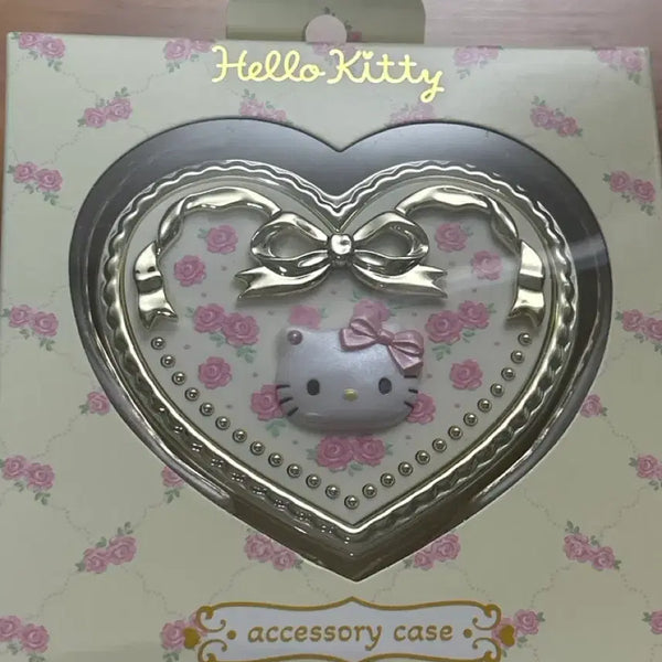 [BUNJANG] Hello Kitty Accessory Case with Mirror / 헬로키티 악세서리 케이스