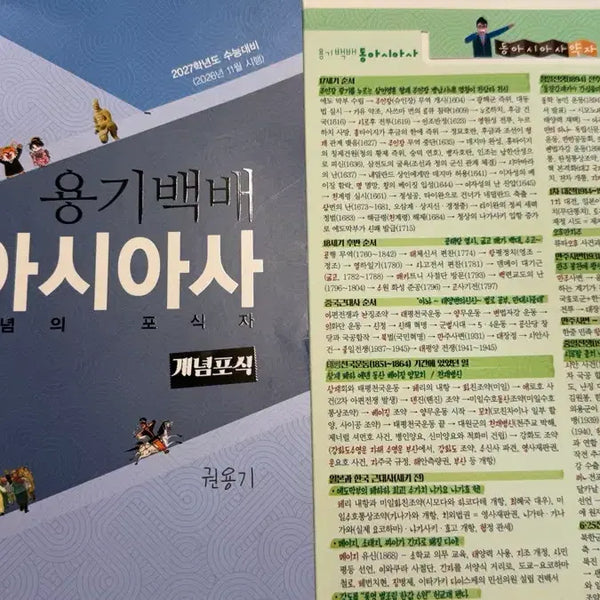 [BUNJANG] Kwon Yong-gi East Asian History Concept Textbook / 권용기 동아시아사 개념포식