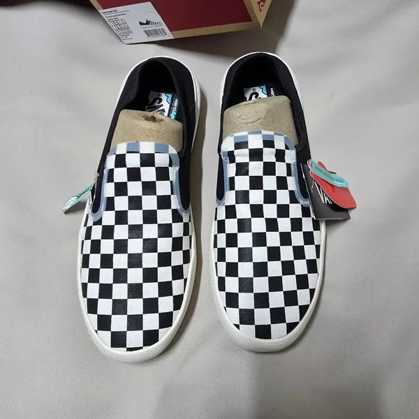 [BUNJANG] Vans ComfyCushion Checkerboard Slip-On Mule Sneakers (Black, 285mm) / 0. 반스 컴피쿠시원 체커보드 (블랙 285) 슬립온 뮬 스니커즈
