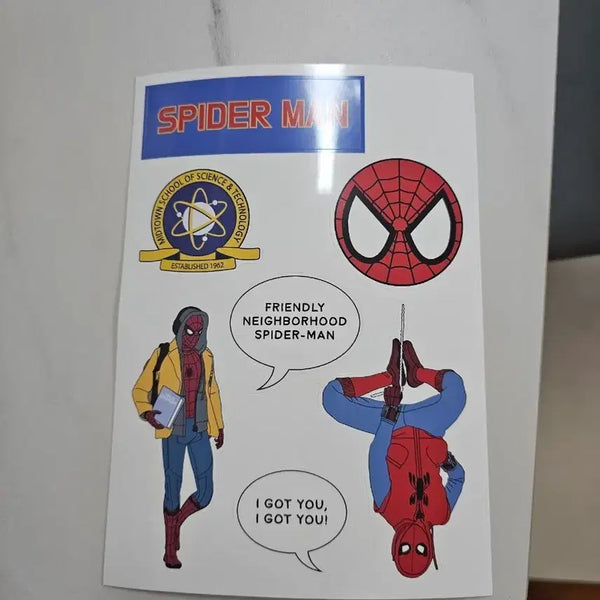 [BUNJANG] Spider-Man Sticker Set / 스파이더맨 스티커 세트