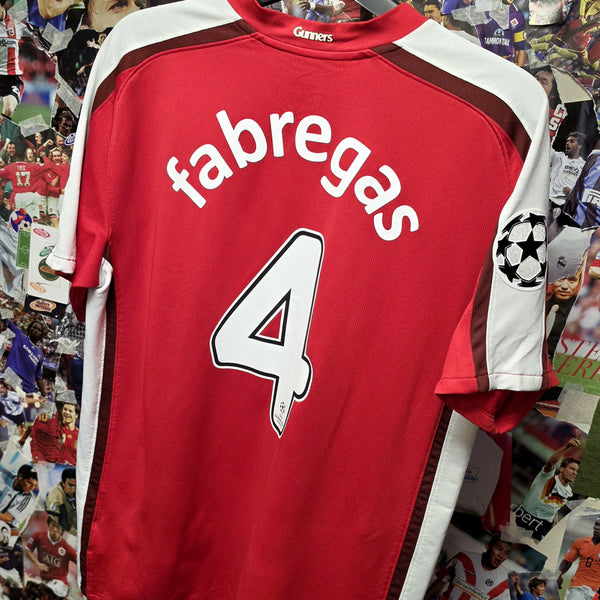 [BUNJANG] Arsenal 2008-2009 Cesc Fabregas Champions League Version Jersey L / 아스날 08-09 파브레가스 챔스ver. 유니폼