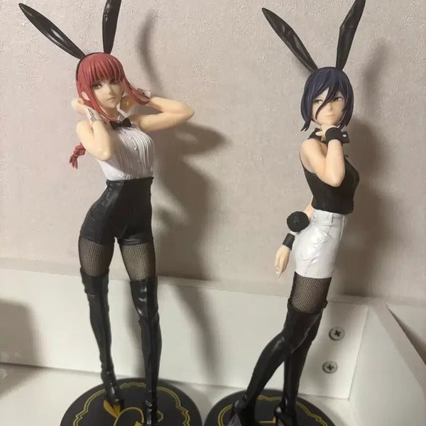 [BUNJANG] Chainsaw Man Makima & Reze Bunny Girl Figure Bundle Set / 일괄) 체인소맨 비큐트 마키마 레제 바니걸 피규어