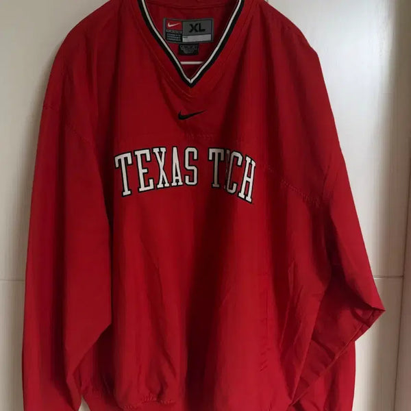 [BUNJANG] Nike Vintage Texas Tech Red Warm-Up XL / 나이키 빈티지 텍사스텍 레드 웜업 XL