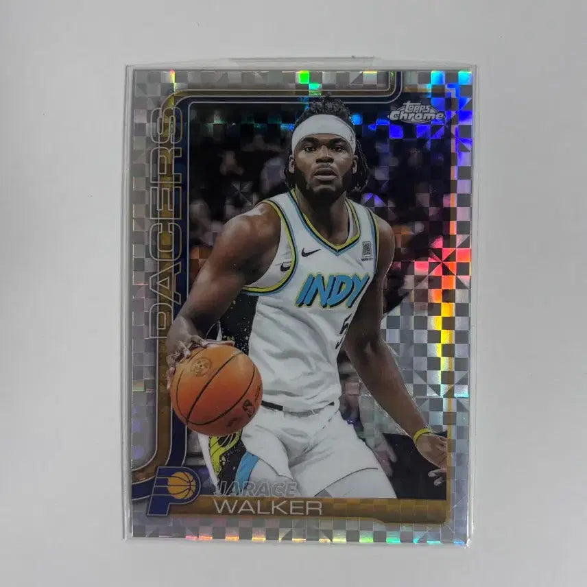 [BUNJANG] Indiana Pacers Jalen Walker Topps Chrome / 인디애나 페이서스 자레스 워커 탑스 크롬